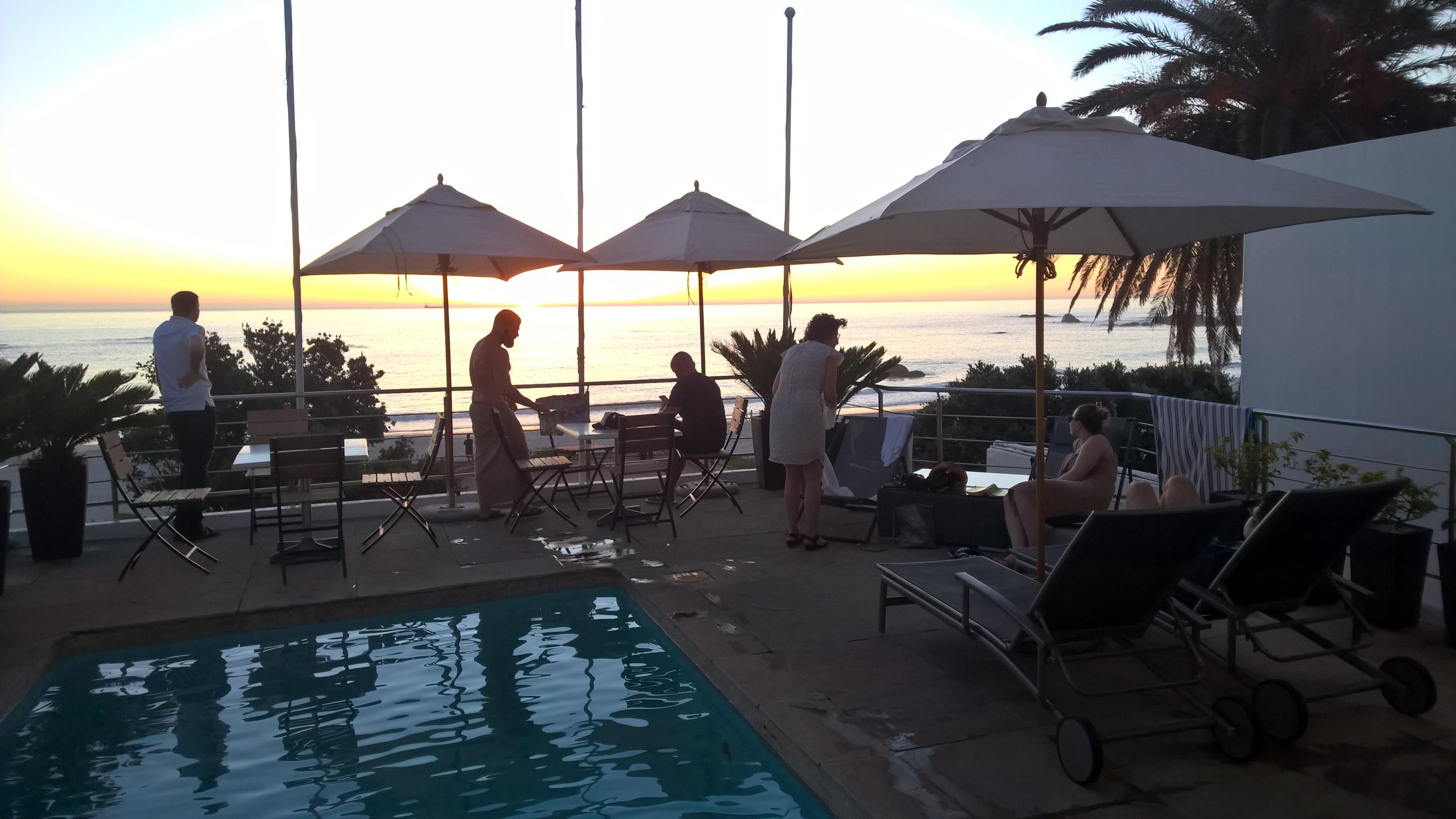Sea Castle Hotel Camps Bay Fokváros Kültér fotó